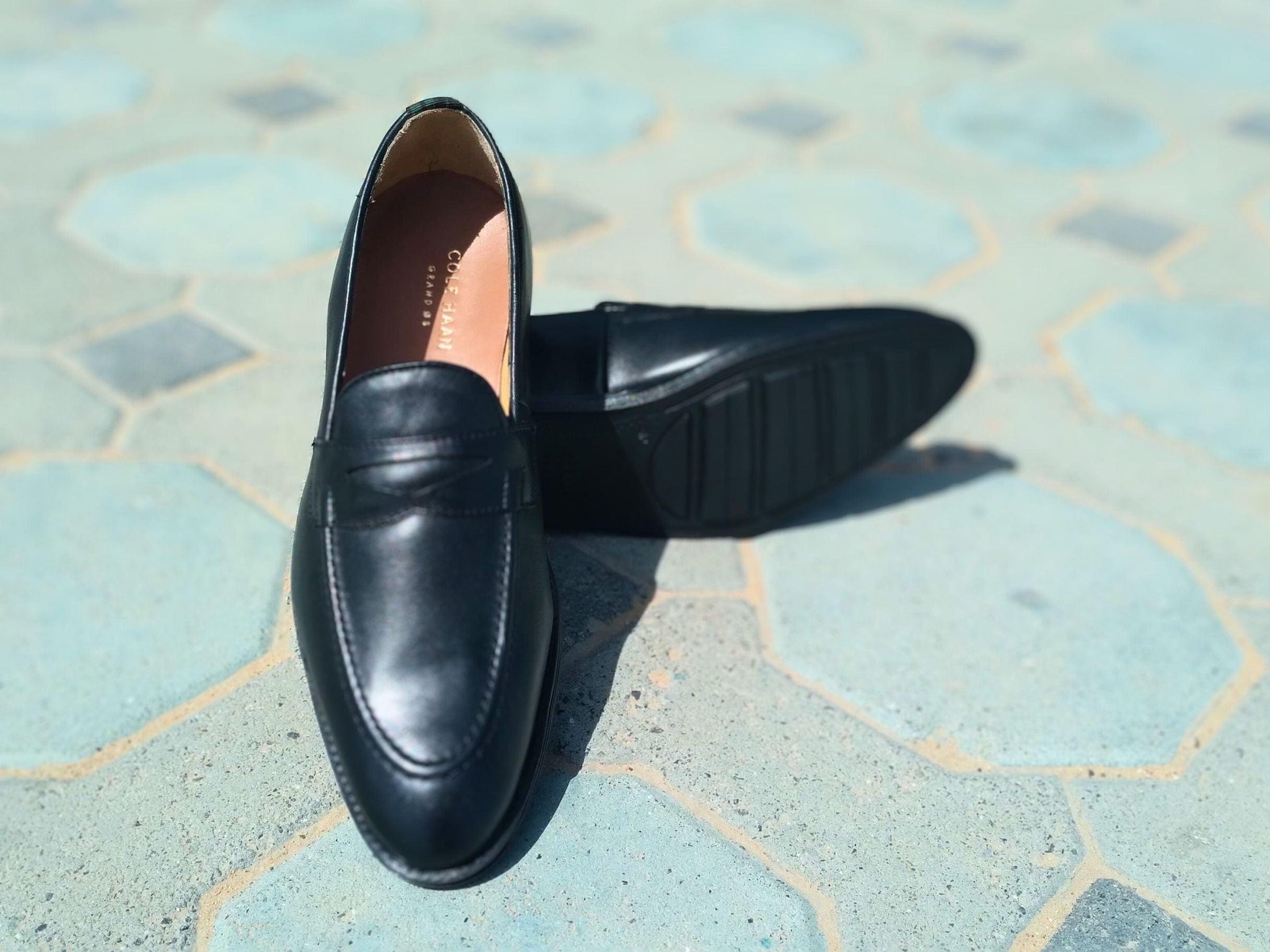 Loafer Shoes Genuine Leather Black - Rambler Shoes FZE