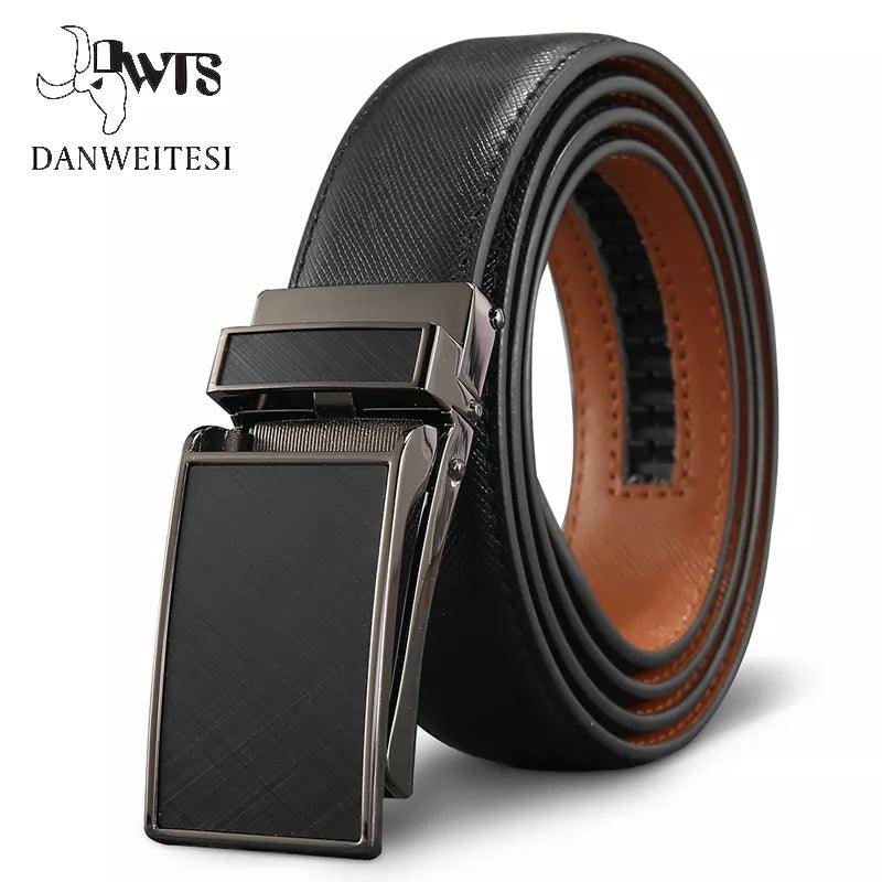 Male Men's Belt Leather Strap Luxury Brand - Rambler Shoes FZE