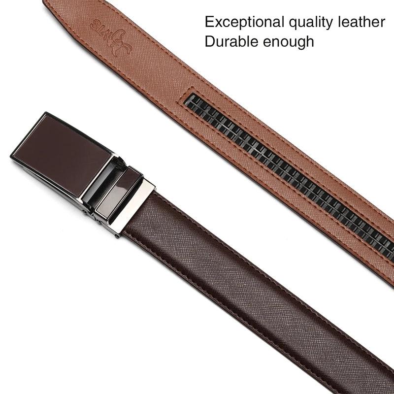 Male Men's Belt Leather Strap Luxury Brand - Rambler Shoes FZE